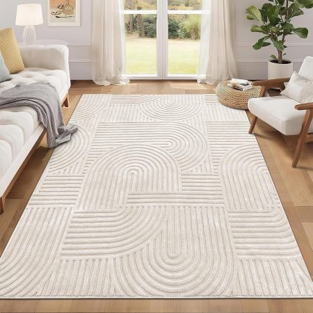 Solid Color Bohemian Soft Washable Indoor Rug